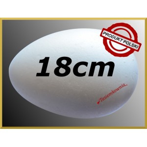 Jajko styropianowe 18mm