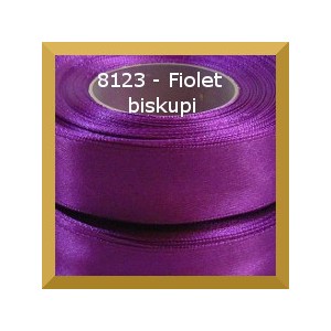 Tasiemka satynowa 6mm kolor 8123 fiolet biskupi/ 20szt.