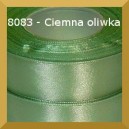 Tasiemka satynowa 12mm kolor 8083 ciemna oliwka