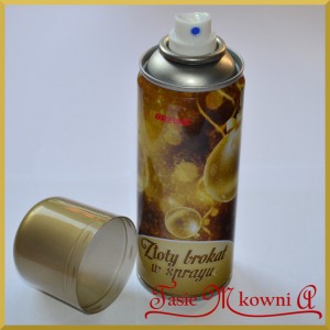 Brokat złoty spray 250ml