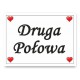 Naklejki na buty "Druga połowa"