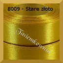 Tasiemka satynowa 25mm kolor 8009 stare złoto