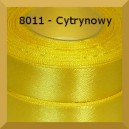 Tasiemka satynowa 25mm kolor 8011 cytrynowy