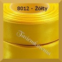 Tasiemka satynowa 25mm kolor 8012 żółty