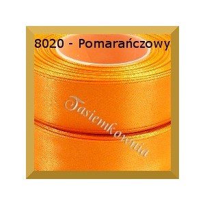 Tasiemka satynowa 25mm kolor 8020 Pomarańczowy