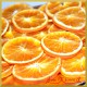 Suszone pomarańcze w plastrach 5-6cm   