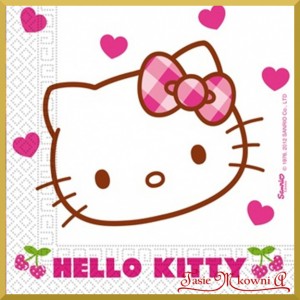 Serwetka do decoupage Hello Kitty