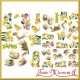 Papier do decoupage SOFT A4 D0205M-pisanki kurczaczki 