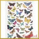 Papier ryżowy A4 R0230 - motylki