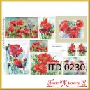 Papier do decoupage KLASYCZNY A4 D0230M - MALOWANE MAKI