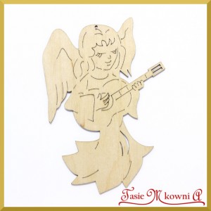 Aniołek z gitarą 15cm