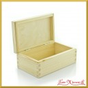 Drewniane pudełko prostokątne 14x9x6cm