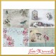 Papier do decoupage MOTYL I KWIATY A4 D575M