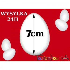 Jajko styropianowe 7cm IMPORT