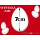 Jajko styropianowe 7cm IMPORT