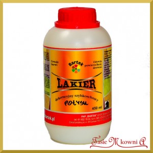 "BARTEK" - lakier połysk, szybkoschnący 450ml