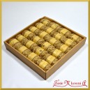 Sznurek lniany naturalny rolka 3 mm / 10 mb  ZESTAW 24szt.