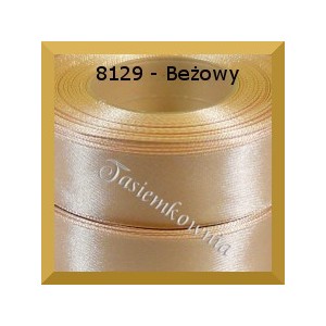 Tasiemka satynowa 6mm kolor 8129 beżowy