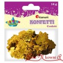 Konfetti DZWONKI złote 14g