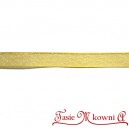 Tasiemka SZYFONOWA ŻÓŁTA łączka 10mm/20mb
