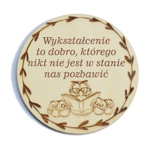 Podkładka pod kubek dla nauczyciela-wzór 1