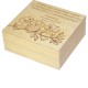 Herbaciarka zestaw prezentowy ze słodkościami dla Nauczyciela personalizowana szkatułka kuferek - zestaw 1, wzór 6