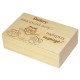 Herbaciarka 6 zestaw prezentowy ze słodkościami dla Nauczyciela personalizowana szkatułka kuferek - zestaw 1, wzór 1