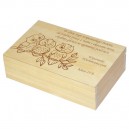 Herbaciarka 6 zestaw prezentowy ze słodkościami dla Nauczyciela personalizowana szkatułka kuferek - zestaw 1, wzór 6
