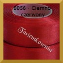 Tasiemka satynowa 12mm kolor 8056 ciemno czerwony