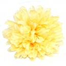 Chryzantema satynowa WRZOSOWA - główka kwiatowa 14cm