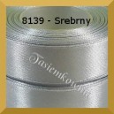 Tasiemka satynowa 12mm kolor 8139 srebrny