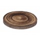 Plaster drzewa opalanego - baza pod stroik 20cm