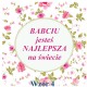 Magnes dla BABCI DZIADKA prezent dużo wzorów 