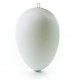 Jajko plastikowe DUŻE  białe 16cm