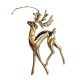 Renifer złoty zawieszka 14cm