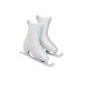 Łyżwy białe para - zawieszka na choinkę 8cm