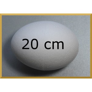 Jajko styropianowe 200mm