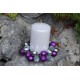 Bombki szklane matowo-błyszczące ŚWIĄTECZNA CZERWIEŃ 3 ODCIENIE BOX 3cm/18szt.
