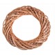 Wianek wiklinowy naturalny beżowy 25cm 