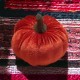Owoce halloween welurowe DYNIE 2 odcienie pomarańczu