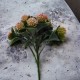 Gałązka drobne kwiaty blady róż i jasna zieleń  70cm