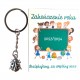 Brelok sowa na zakonczenie roku szkolnego
