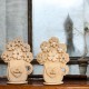 KONEWKA kwiaty statuetka Dzień Babci, Dziadka ozdoba do dekoracji
