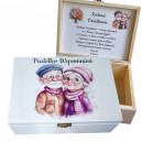 Pudełko wspomnień, niezbędnik prezent na Dzień Babci, Dziadka