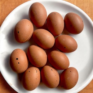 Jajka z meszkiem i zawieszka pastelowy miks koloru 5,5cm /12szt 18-01