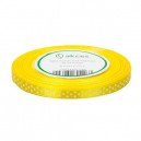 Tasiemka ozdobna w kropki 6mm niebieska 23mb