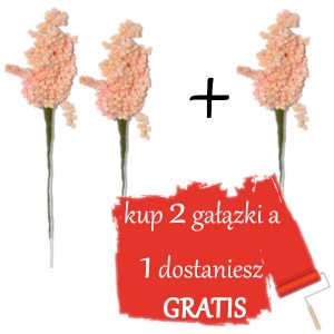 Jaśmin suszony, SUSZ OZDOBNY RÓŻOWY wiązka 28cm / 2+1 gratis