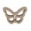 Motyl drewniany 3D - dekoracja ozdobna 1szt/9cm