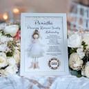 Ramka obraz 3D prezent dla dziecka anioł księżniczka 