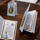 Pamiątka Chrztu Świętego Biblia z personalizacją